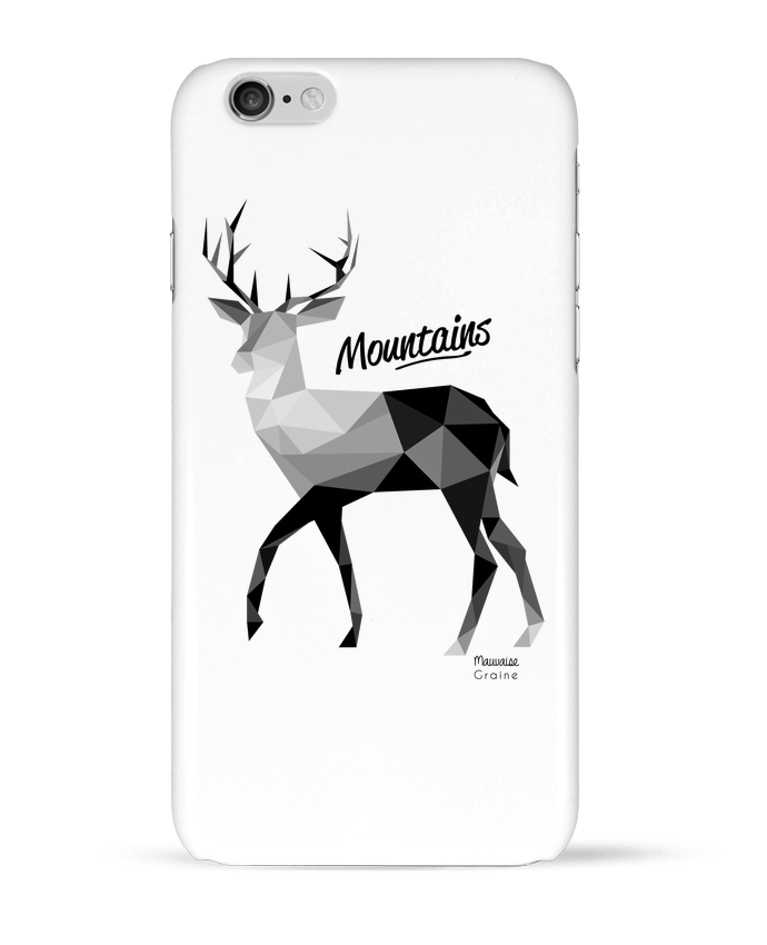 Case 3D iPhone 6 Mountains by Mauvaise Graine