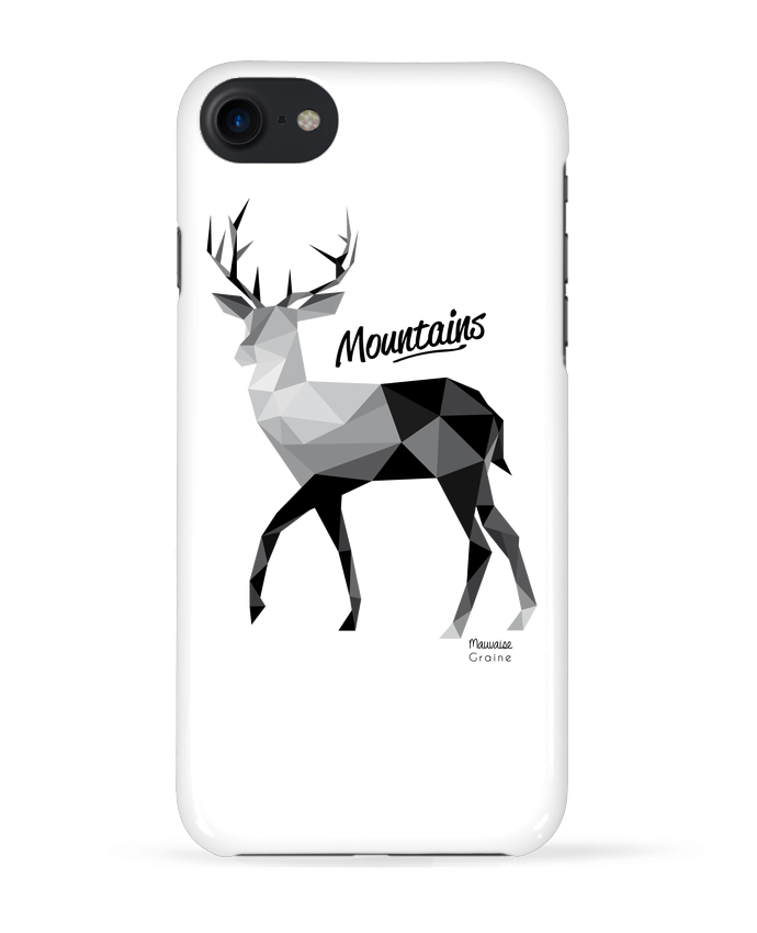 COQUE 3D Iphone 7 Mountains de Mauvaise Graine