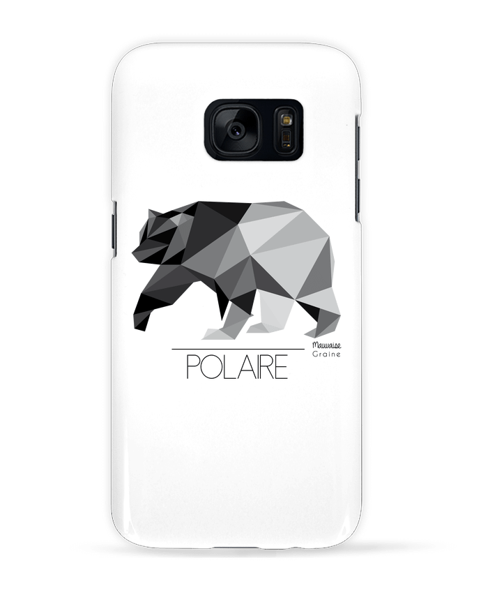 Case 3D Samsung Galaxy S7 Ours polaire origami by Mauvaise Graine