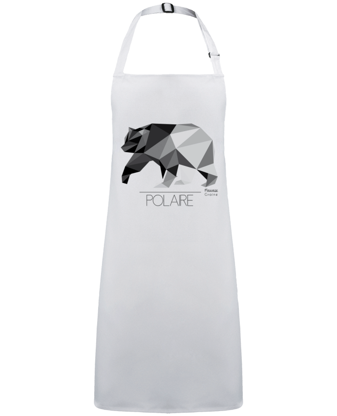 Tablier Ours polaire origami par  Mauvaise Graine