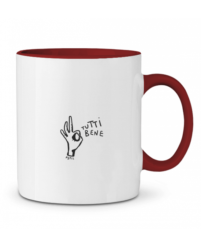 Mug bicolore TUTTI BENE RSTLL