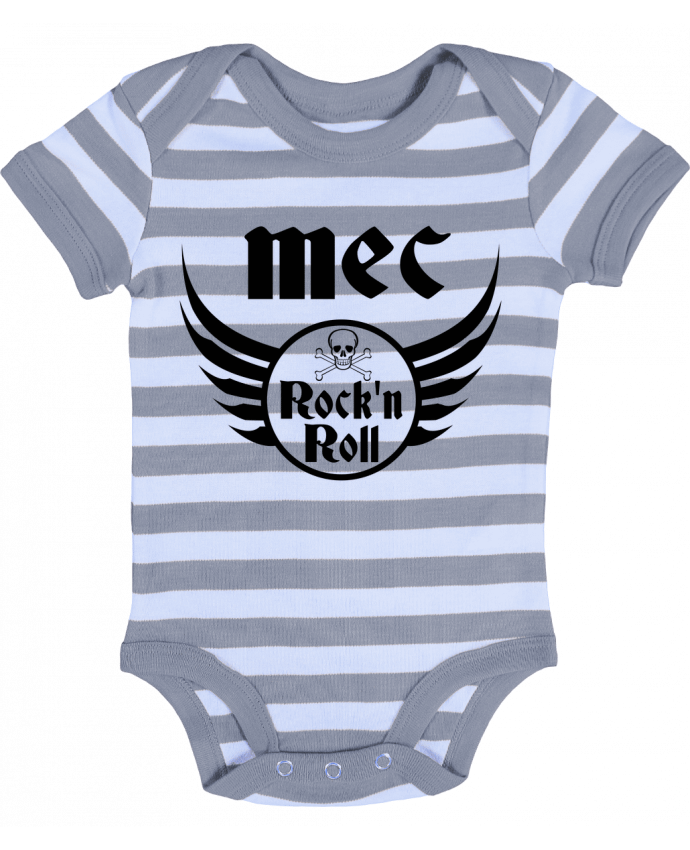 Baby Body striped Mec rock'n roll - Les Caprices de Filles