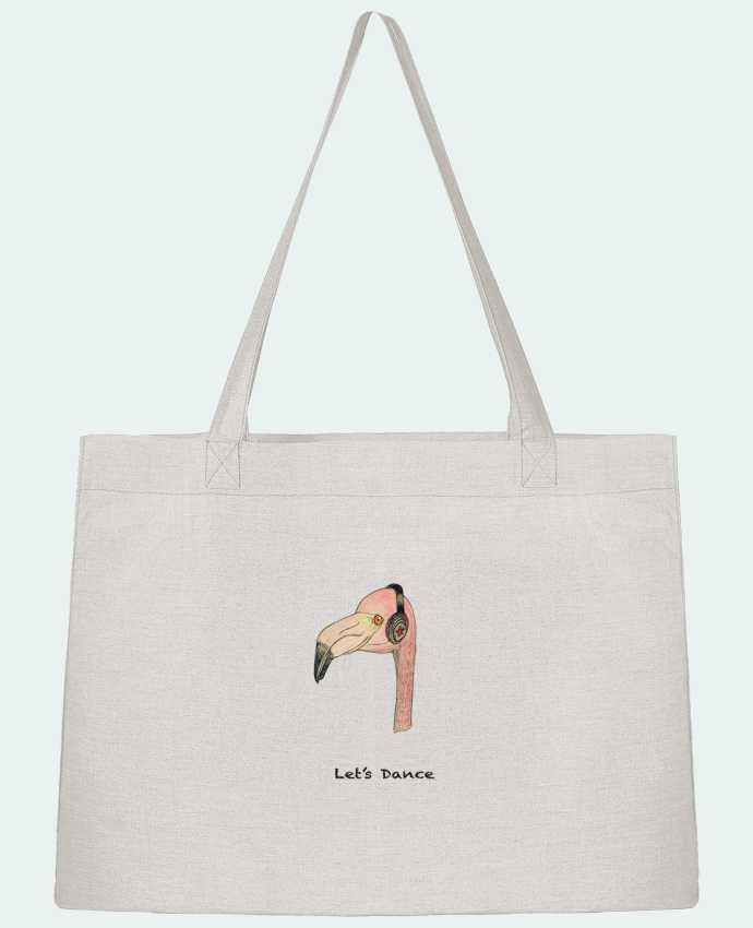 Shopping tote bag Stanley Stella Flamingo LET'S DANCE by La Paloma by La Paloma