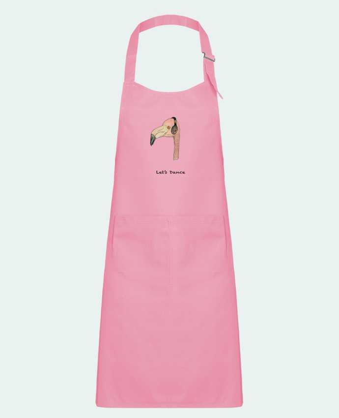 Kids chef pocket apron Flamingo LET'S DANCE by La Paloma by La Paloma