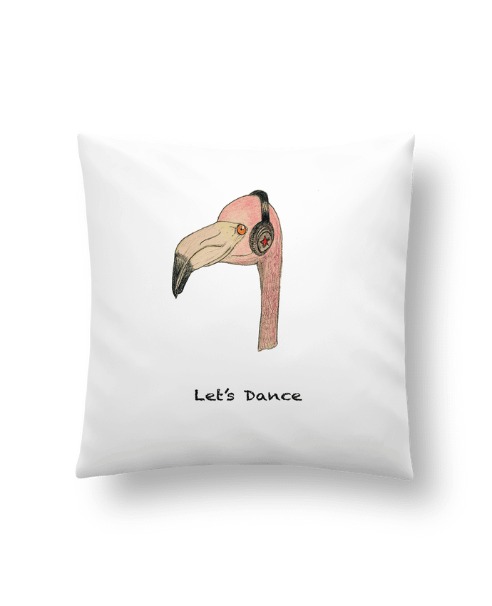 Cushion synthetic soft 45 x 45 cm Flamingo LET'S DANCE by La Paloma by La Paloma