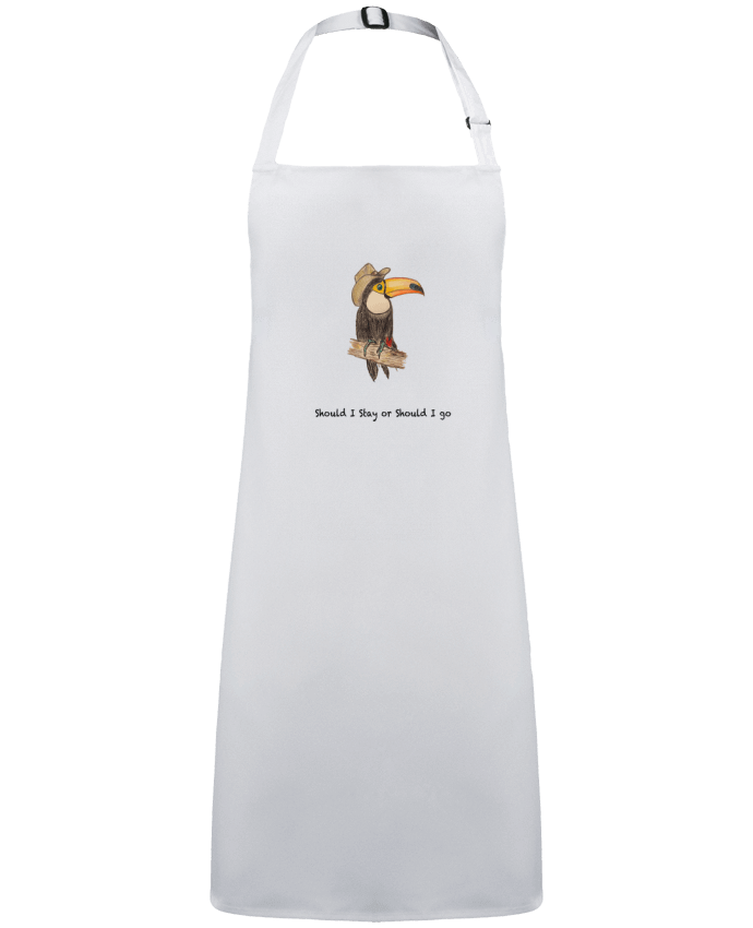 Apron no Pocket TOUCAN by  La Paloma