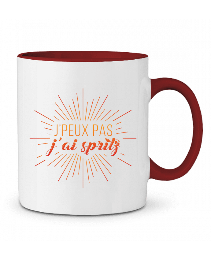 Mug bicolore J'peux pas j'ai spritz Folie douce
