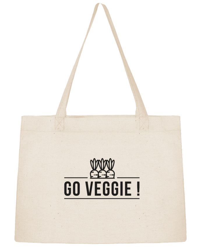 Sac Shopping Go veggie ! par Folie douce