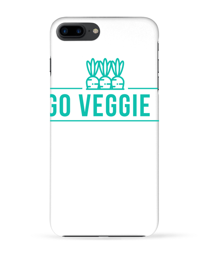 Case 3D iPhone 7+ Go veggie ! by Folie douce