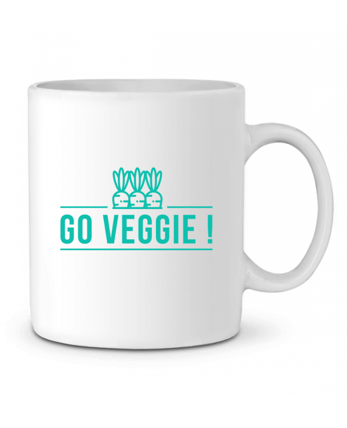 Ceramic Mug Go veggie ! by Folie douce