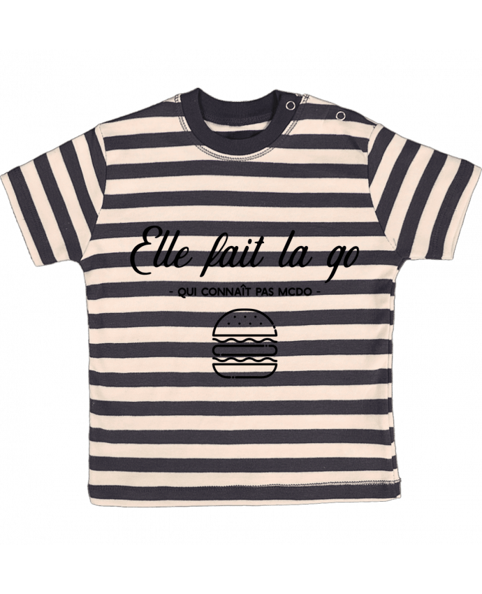 T-shirt baby with stripes 