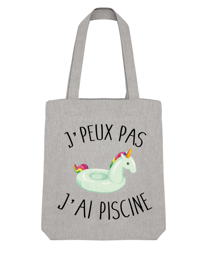 Tote Bag Stanley Stella Je peux pas j'ai piscine by FRENCHUP-MAYO 