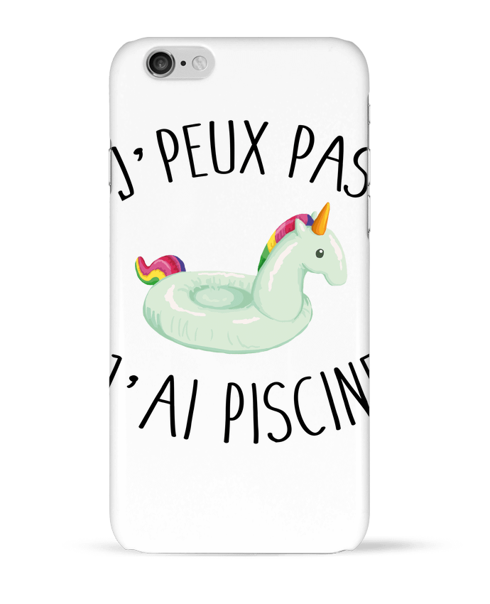 Carcasa  Iphone 6 Je peux pas j'ai piscine por FRENCHUP-MAYO