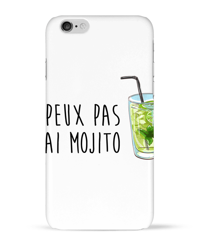 Coque iPhone 6 Je peux pas j'ai mojito par FRENCHUP-MAYO