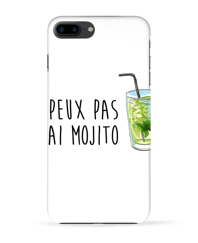 Coque iPhone 7 + Je peux pas j'ai mojito par FRENCHUP-MAYO