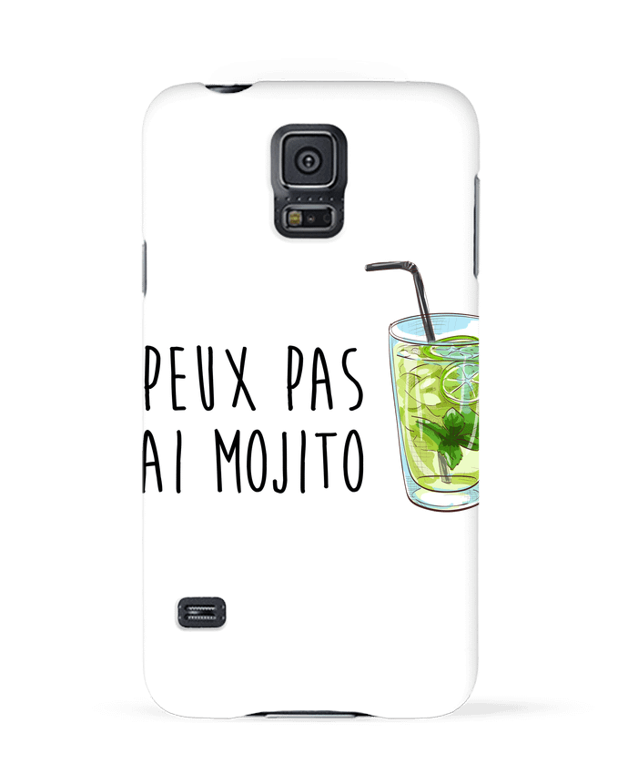 Case 3D Samsung Galaxy S5 Je peux pas j'ai mojito by FRENCHUP-MAYO