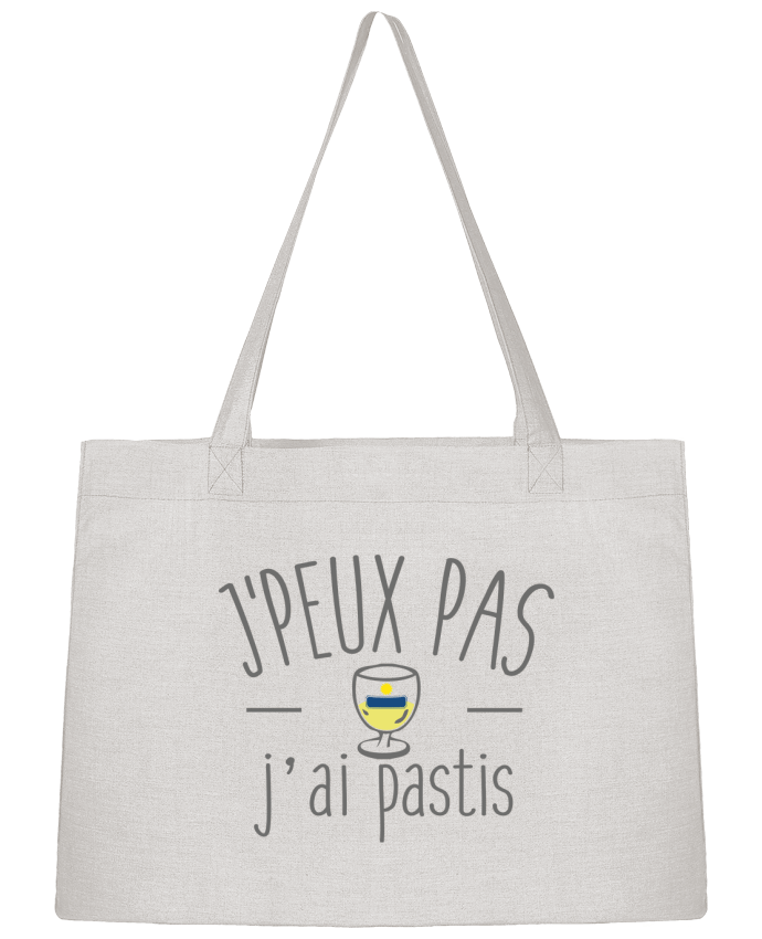 Sac Shopping Je peux pas j'ai pastis par FRENCHUP-MAYO