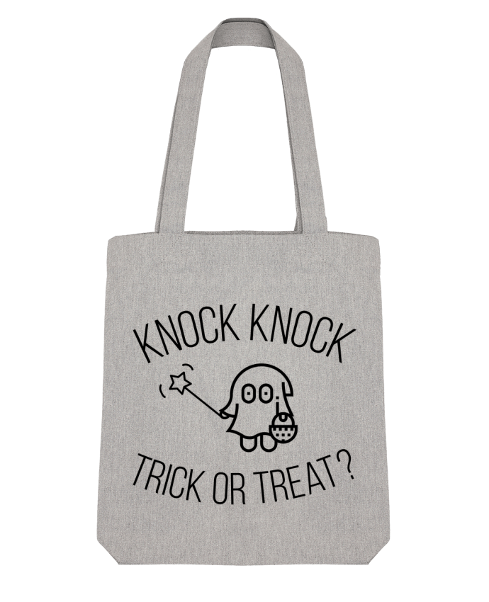 Tote Bag Stanley Stella Knock Knock, Trick or Treat? by tunetoo 