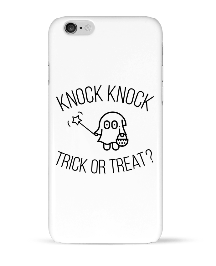 Coque iPhone 6 Knock Knock, Trick or Treat? par tunetoo