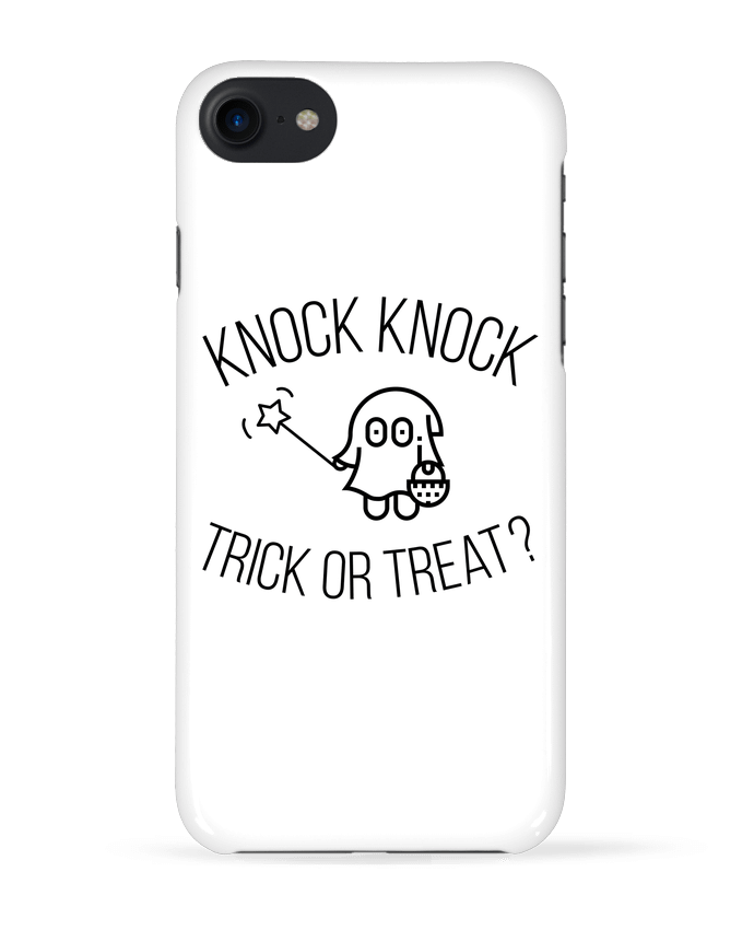 Case 3D iPhone 7 Knock Knock, Trick or Treat? de tunetoo
