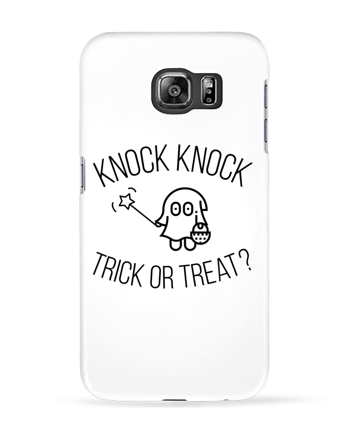 Case 3D Samsung Galaxy S6 Knock Knock, Trick or Treat? - tunetoo