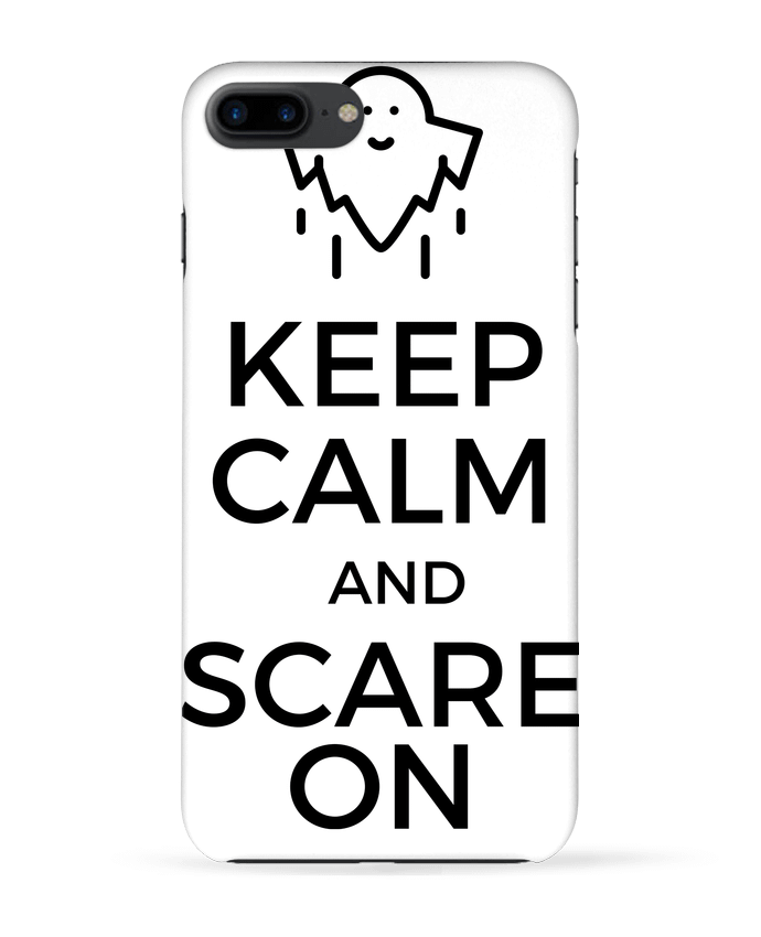 Coque iPhone 7 + Keep Calm and Scare on Ghost par tunetoo