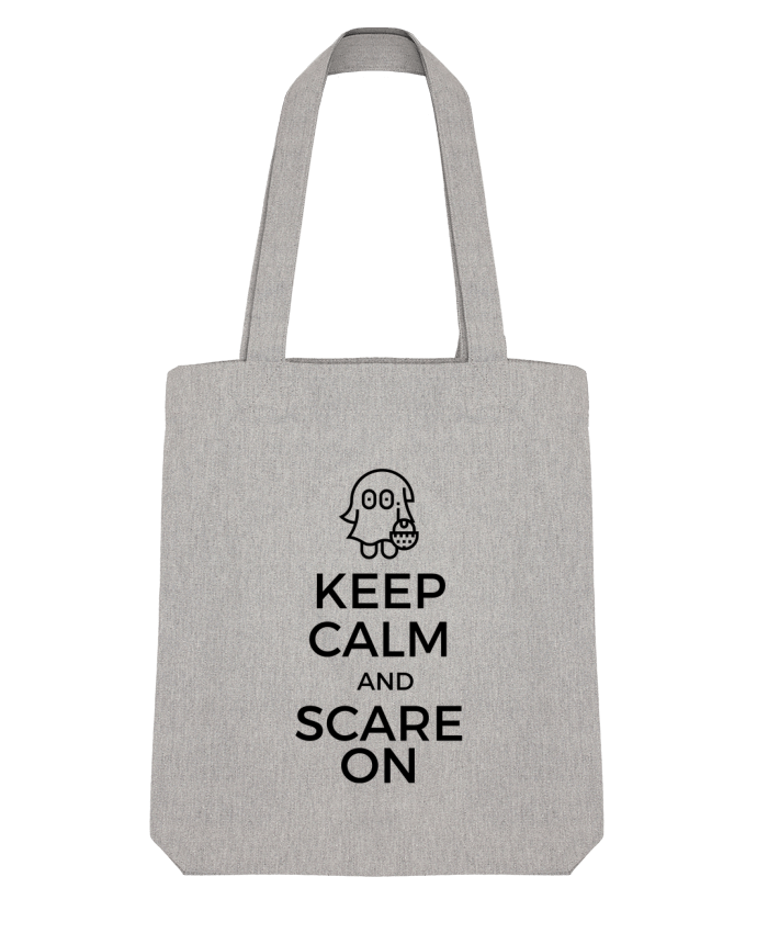 Tote Bag Stanley Stella Keep Calm and Scare on little Ghost par tunetoo 