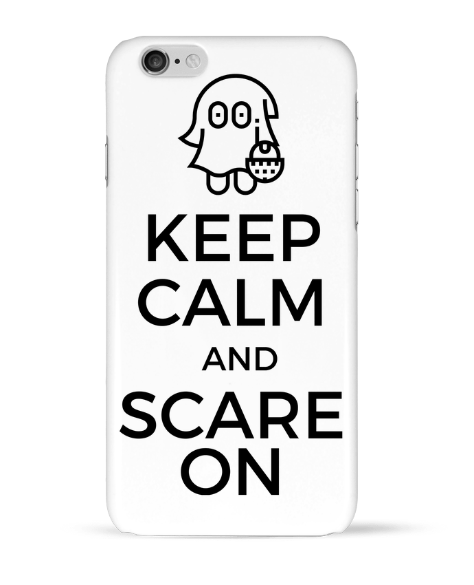 Coque iPhone 6 Keep Calm and Scare on little Ghost par tunetoo