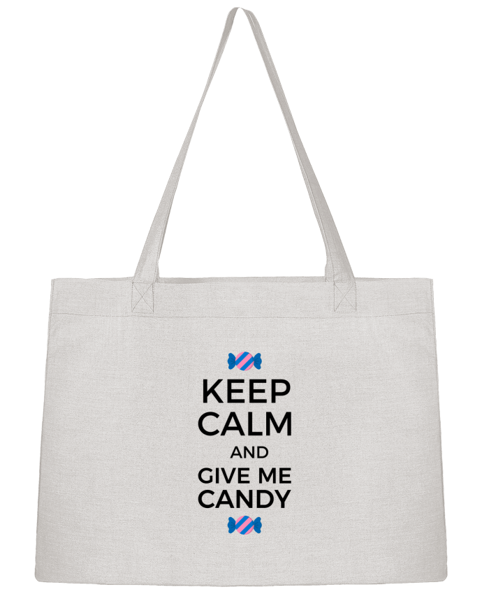 Shopping tote bag Stanley Stella Keep Calm and give me candy by tunetoo