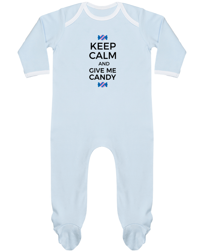 Body Pyjama Bébé Keep Calm and give me candy par tunetoo