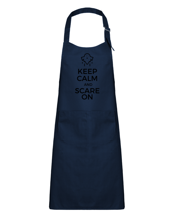 Delantal Niño con Bolsillo Keep Calm and Scare on Ghost por tunetoo