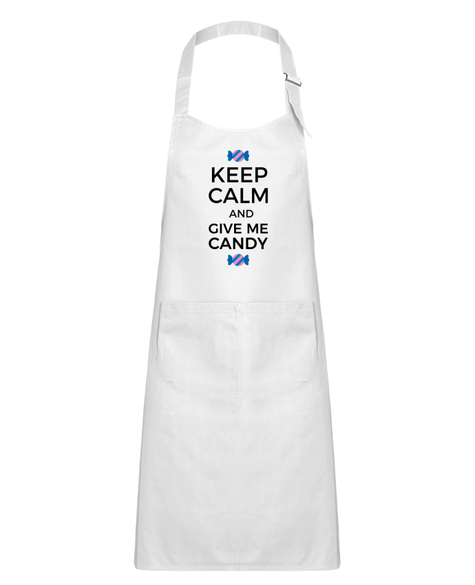 Tablier Enfant Keep Calm and give me candy par tunetoo