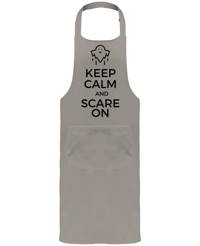 Tablier avec poches Keep Calm and Scare on Ghost par tunetoo