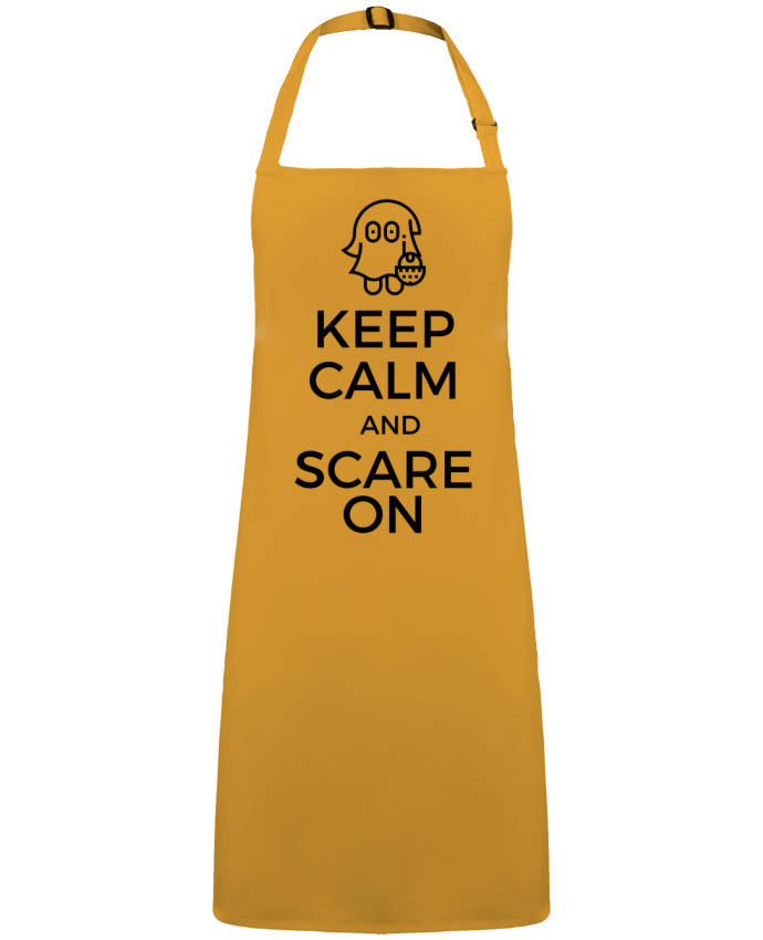 Apron no Pocket Keep Calm and Scare on little Ghost by  tunetoo