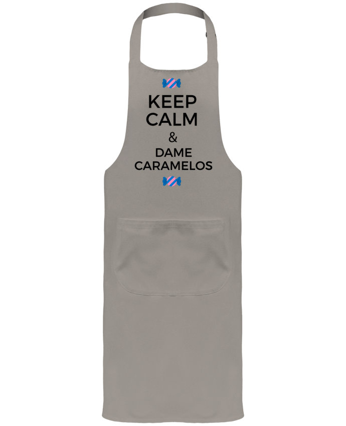 Tablier avec poches Keep Calm and Dame Caramelos par tunetoo