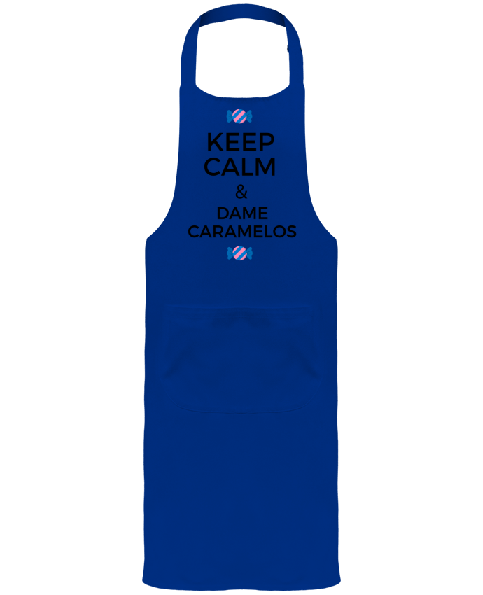 Garden or Sommelier Apron with Pocket Keep Calm and Dame Caramelos by tunetoo