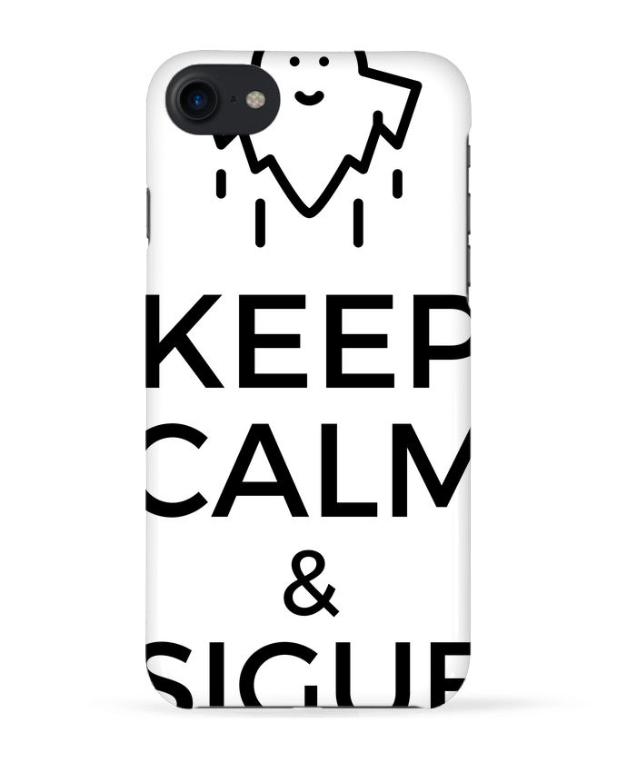 COQUE 3D Iphone 7 Keep Calm and Sigue asustando ghost de tunetoo