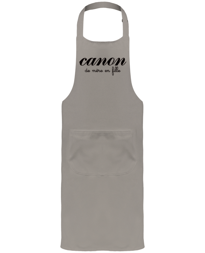 Tablier avec poches Canon de mère en fille par Freeyourshirt.com