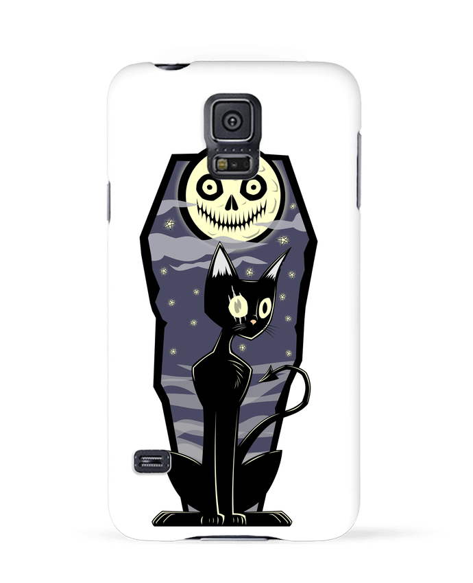 Coque Samsung Galaxy S5 Coffin Cat par SirCostas