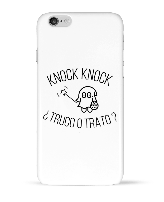 Coque iPhone 6 Knock Knock ¿Truco o Trato? par tunetoo