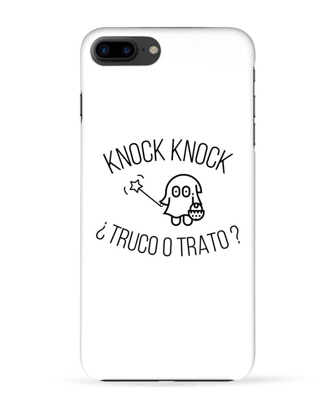 Coque iPhone 7 + Knock Knock ¿Truco o Trato? par tunetoo