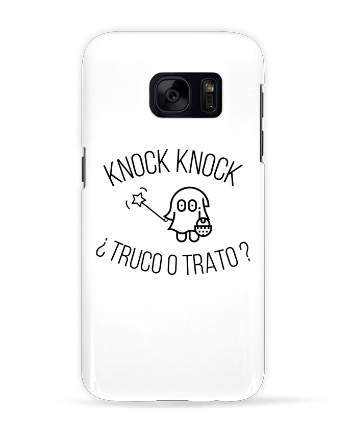 Coque 3D Samsung Galaxy S7  Knock Knock ¿Truco o Trato? par tunetoo