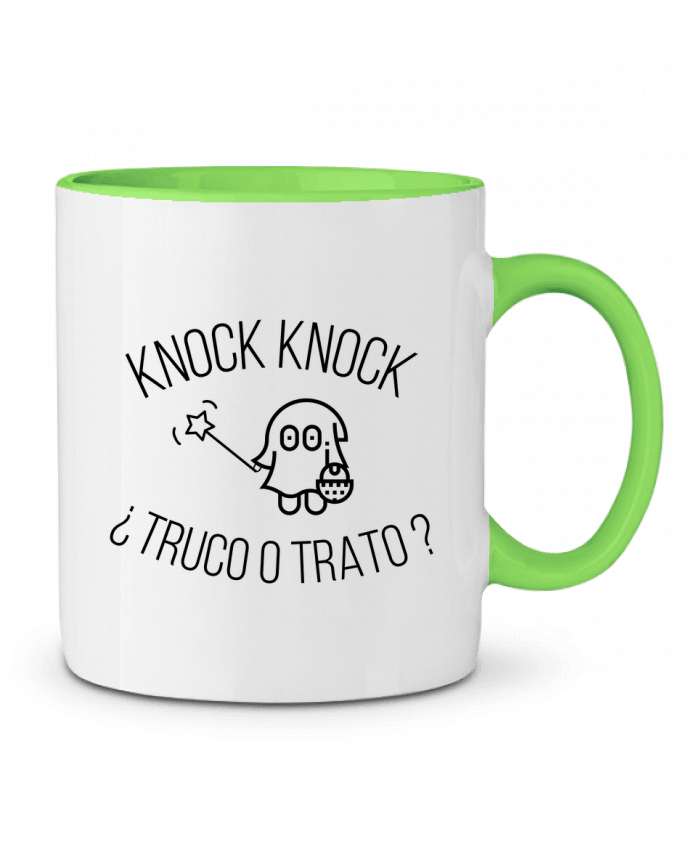 Mug bicolore Knock Knock ¿Truco o Trato? tunetoo