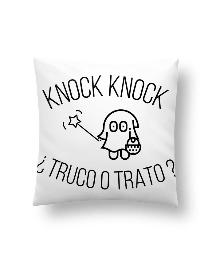 Coussin Knock Knock ¿Truco o Trato? par tunetoo