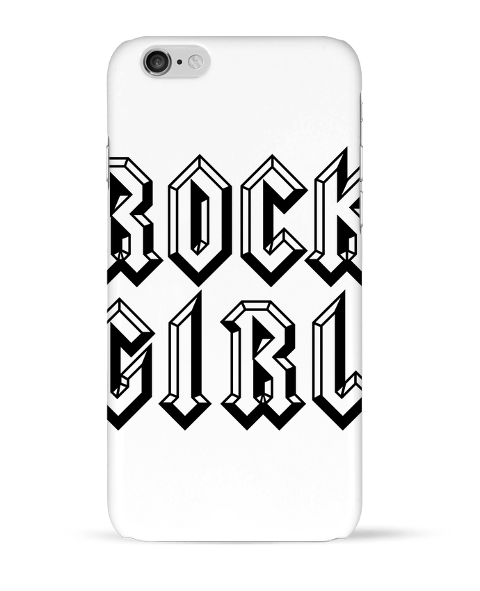 Carcasa  Iphone 6 Rock Girl por Freeyourshirt.com