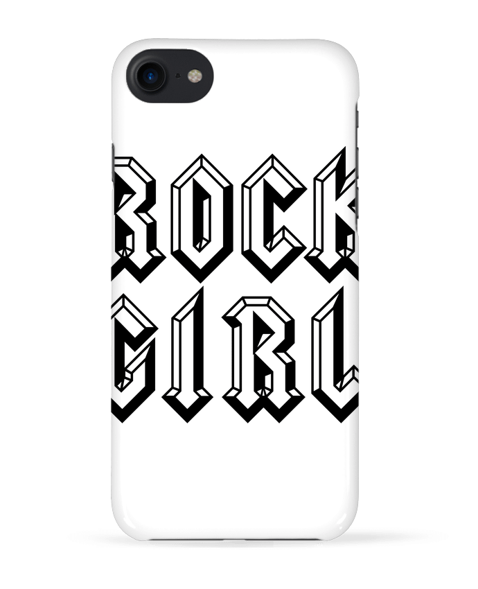 Case 3D iPhone 7 Rock Girl de Freeyourshirt.com