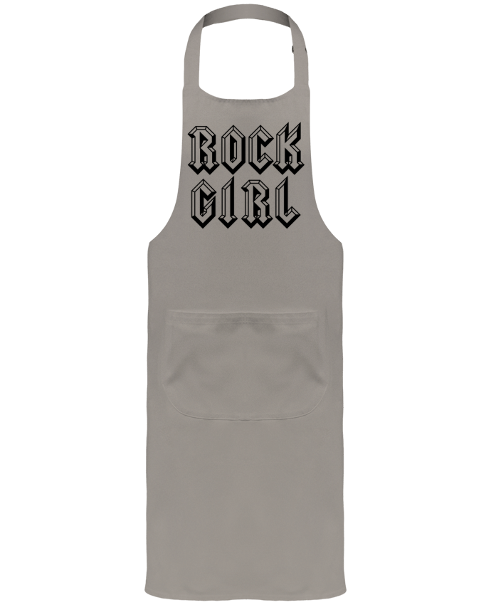 Tablier avec poches Rock Girl par Freeyourshirt.com