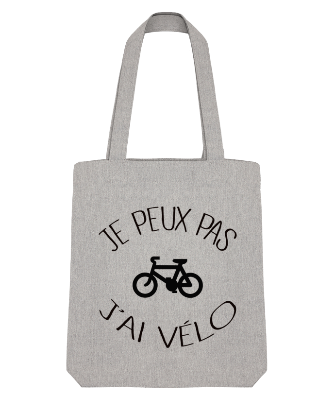 Tote Bag Stanley Stella Je peux pas j'ai vélo by Freeyourshirt.com 