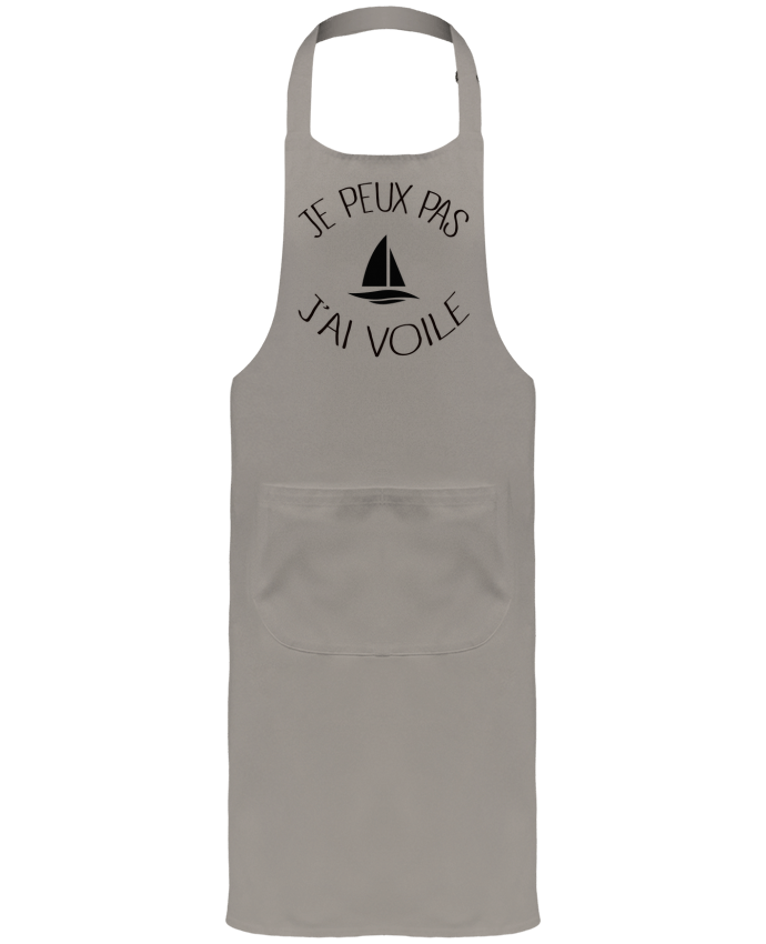 Tablier avec poches Je peux pas j'ai vélo par Freeyourshirt.com