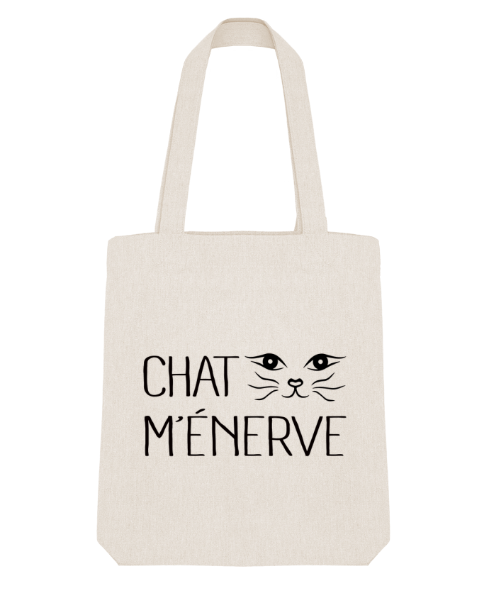 Tote Bag Stanley Stella Chat m'énerve par Freeyourshirt.com 